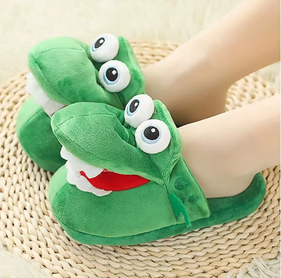 Pantuflas de cocodrilo