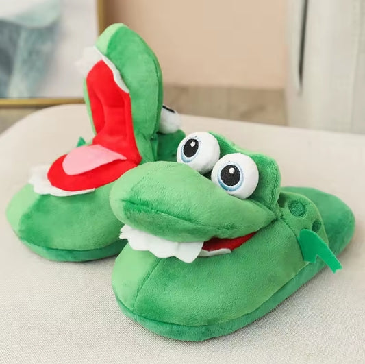 Pantuflas de cocodrilo